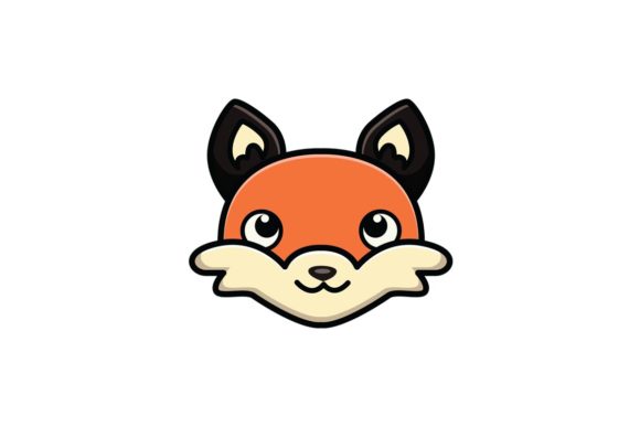 Download Cute Face Fox Vector Illustration - Fox vector Collection