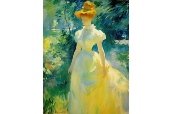Download Woman Art - Monet Impressionism at Print - Premium Resources