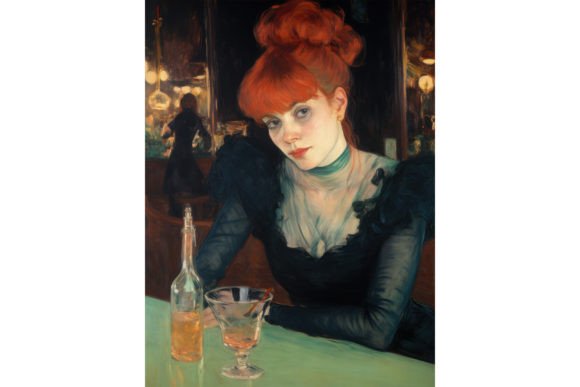 Download Impressionism Woman Portrait - Art Print - Premium Resources