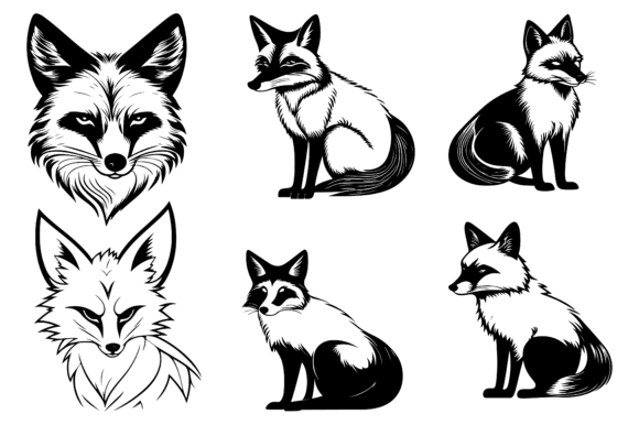 Download Fox Vector Silhouette Vector Illustratio - Fox vector Collection