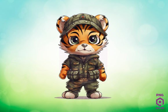 Download Army Tiger Clipart PNG - Tiger clipart Collection