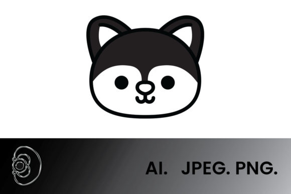 Download Black and White Fox Vector Illustration - Fox vector Collection