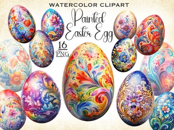 Download Painted Easter Egg PNG Bundle - Easter egg png Collection